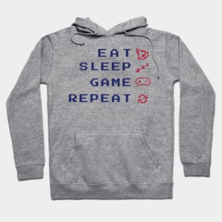 Gamer Eat Sleep Game Repeat Hoodie